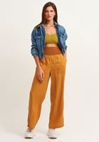 Bayan Turuncu Nature Friendly Wide-Leg Bol Pantolon ( TENCEL™ )