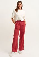 Bayan Bordo Nature Friendly Wide-Leg Bol Pantolon ( TENCEL™ )
