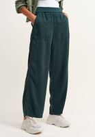Bayan Yeşil Nature Friendly Wide-Leg Bol Pantolon ( TENCEL™ )