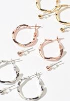 Bayan Çok Renkli Çoklu Küpe Seti