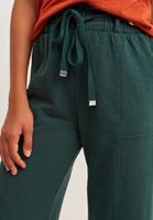 Bayan Yeşil Casual Culotte Pantolon