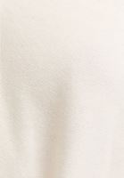 Bayan Krem Belden Bağlamalı Crop Sweat