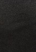 Bayan Siyah Metalik Pelerin Sweatshirt