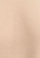 Bayan Krem Zero-Neck Sweatshirt
