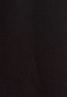 Bayan Siyah Zero-Neck Mini Sweat Elbise