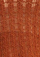 Bayan Kiremit V-Neck Bohem Triko
