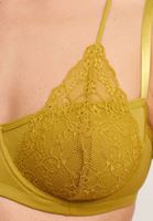 Bayan Yeşil Romantik Dantelli Bralet