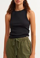 Bayan Siyah Kurtarıcı Halter Yaka Atlet