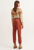 Bayan Kiremit Vegan Jogger Pantolon