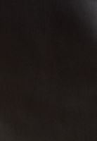 Bayan Siyah Vegan Deri Casual Mini Etek