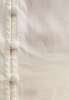 Bayan Krem Romantik Gipeli Bluz ( MODAL )