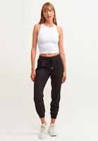 Bayan Beyaz Dikişsiz Halter Yaka Tank Top