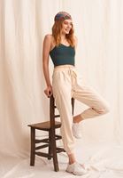 Bayan Yeşil Dikişsiz Crop Top