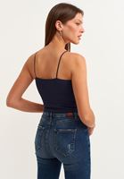 Bayan Çok Renkli Night Glow Dikişsiz Tank Top