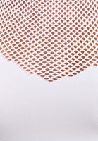 Bayan Beyaz Ekstra Esnek ve Dikişsiz Crop Top