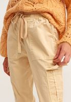 Bayan Bej Kargo Jogger Pantolon