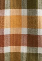 Bayan Kahverengi Ekose Desenli Boyfriend Gömlek