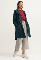 Bayan Bordo Pamuklu High-Neck Tişört