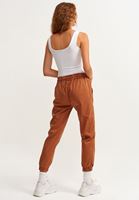 Bayan Kahverengi Nature Friendly Jogger Pantolon ( TENCEL™ )