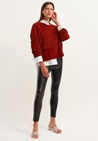 Bayan Beyaz Oversize Pamuklu Gömlek