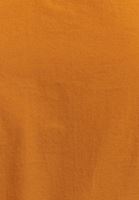 Bayan Turuncu Gipeli Bohem Crop Bluz