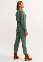 Bayan Yeşil Nature Friendly Cepli Tulum ( TENCEL™ )