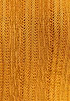 Bayan Sarı Fırfırlı Bluz