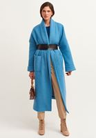 Bayan Siyah Vegan Süet Kemer