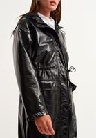 Bayan Siyah City Rugan Yağmurluk Ceket