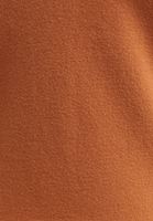 Bayan Kahverengi Deep V-Neck Triko