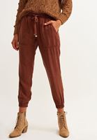 Bayan Kahverengi Nature Friendly Jogger Pantolon ( TENCEL™ )