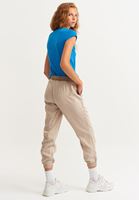 Bayan Krem Nature Friendly Jogger Pantolon ( TENCEL™ )