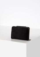 Bayan Siyah Süet Cüzdan