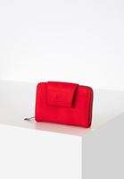 Bayan Kırmızı Süet Cüzdan
