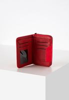 Bayan Kırmızı Süet Cüzdan