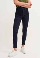 Bayan Mavi Ultra Yüksek Bel Denim Pantolon