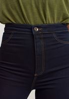 Bayan Mavi Ultra Yüksek Bel Denim Pantolon
