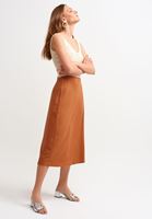 Bayan Bej Triko Crop Atlet