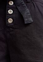 Bayan Siyah Mom Fit Mini Şort 