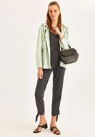 Bayan Siyah Yumuşak Tuşeli Askılı Atlet