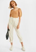 Bayan Çok Renkli Balon Kollu Bluz