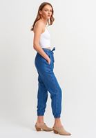 Bayan Mavi Ultra Yüksek Bel Denim Jogger ( TENCEL™ )