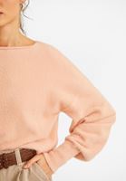 Bayan Pembe Balon Kollu Kazak