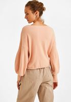 Bayan Pembe Balon Kollu Kazak