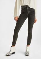Women Grey Ultra High Rise Skinny Denim Pant