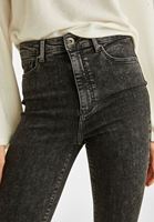 Women Grey Ultra High Rise Skinny Denim Pant