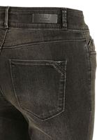 Bayan Gri  Yüksek Bel Skinny Denim Pantolon