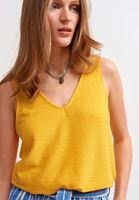 Bayan Sarı  V Yaka Atlet