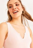 Bayan Pembe Yaka Detaylı Atlet