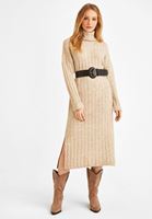 Bayan Siyah Beli Lastikli Tokalı Kemer